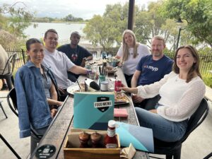 After my first year at MYP, what does MYP stand for? 3 Team Lunch