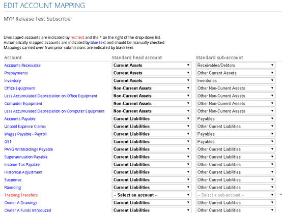 Xero support documentation 15 edit-mapping