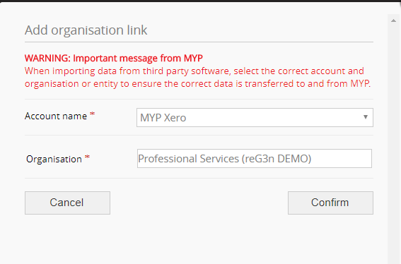 Xero support documentation 6 org-link-popup
